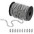 50ft #10 (4.5mm) Stainless Steel 304 Ball Bead Chain with 10 Connectors