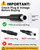 VHBW 42V Scooter Charger Compatible with Ninebot E3 Pro DLX2 Pro RCA
