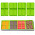 4 Cavity Silicone Tray Dividers for Harvest Right Freeze Dryer Medium and Small Trays, 4 Pieces Green Silicone Trays for Harvest Right Freeze Dryer Accessories