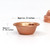 Vintage Brass Tibetan Style Meditation Bowl Set 7 Bowls Home Accent and Small Parts Organizer (Red)