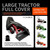 Tractor Cover,Tractor Covers Waterproof Heavy Duty,Tractor Cover Replace for Kubota,Universal Fits Most Compact Utility Tractors with Backhoe, Dustproof(189 L x 76 W x 86 H in)