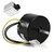 D1160 Condenser Bath Fan Motor, Replacement for Fasco Bathroom Fans Motor 3.3" Frame for Fasco 7163-5235 7163-2593 7163-9676 for Broan Nutone Fan 655 661 663 763 665N (1/100HP 1550RPM 115V 60Hz 0.6A)