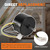 D1160 Condenser Bath Fan Motor, Replacement for Fasco Bathroom Fans Motor 3.3" Frame for Fasco 7163-5235 7163-2593 7163-9676 for Broan Nutone Fan 655 661 663 763 665N (1/100HP 1550RPM 115V 60Hz 0.6A)