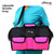 LipStick Tools 18-Inch Multi-Purpose Zip-Top Pink Storage Wide Mouth Tool Bag Organizer. Great for Home Improvement/Contractors Tools. Heavy Duty Storage Pockets and Shoulder Strap.