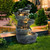 MAGIC UNION 5-Tier Cascading Rock Birds Water Fountain, 26" H