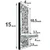 ZOLAPI Set of 2 Crystal Crush Diamond Candle Sconces, Gorgeous Silver Mirrored Wall Sconce, Candle Holder Glass Wall Decorations for Home Décor, Living Room, Dining Room.