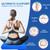 20" Gel Seat Cushion for Long Sitting Pressure Relief(Jumbo&Thick) - Wheelchair Cushion for Pressure Sores - Back, Sciatica & Tailbone Pain Relief Cushion- Non-Slip Butt Pillow for Office, Home, Car