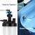 Humidifier Bottle Connecting Tube Compatible with EverFlo 5L Oxygen Concentrator, O2 Generator Humidifier Water Cup Adapter Elbow, 12"L, 5 Pcs
