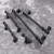 Asidrama 10 Pack 3.75 Inch(96mm) Matte Black Kitchen Cabinet Handles, Cabinet Pulls Kitchen Cabinet Hardware for Cupboard Drawer Pulls