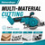 5 Inch Compact Brushless Circular Saw for Makita 18V Battery, 20mm Arbor