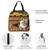 Quelindra Cat Insulated Lunch Bag For Women, Cats Lunch Box, Cute Cartoon Cat Pattern Lunch Box Flowers Insulated Lunch Bag For, Office, Picnic, Gift