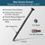 MOSECYOU Door Strike Plate Double Opening with Reinforced Torx Screws & Bit
