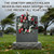 Christmas Grave Wreath Holder,Headstones Hanger,Adjustable 3-8" - 2 Pack