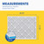 Aerostar Air Filter 18x20x1 MERV 11 AC Filter, HVAC, Furnace Filter, 6 Pack