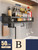 Kitchen Organizer Shelf Wall-mounted Spice Storage Rack Kitchen Knife Holder Wall Seasoning Chopstick Spoon Shovel Storage