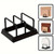 3-in-1 Kitchen Organizer Rack:Space-Saving Drying Storage Tray for Pots,Pans,Lids & Cutting Boards- Durable Countertop Organizer