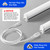 Barrina (6 Pack LED T5 Integrated Single Fixture, 4FT, 2200lm, 6500K 20W