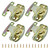 4Pcs Align-N-Lock Dining Table Locks, Heavy Duty Metal Spring