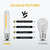 DGE S14 LED Bulb 4 Pack T13 String Light Bulbs 1.5 Watt Replacement Light Bulb, Shatter-Proof and Waterproof IP65