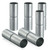 KINNAN 1-5/8" Top Rail Sleeves for Chain Link Fence, Galvanized Steel Top Rail Connector for 1-5/8" OD Pipe/Rail, 6 PCS
