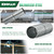KINNAN 1-5/8" Top Rail Sleeves for Chain Link Fence, Galvanized Steel Top Rail Connector for 1-5/8" OD Pipe/Rail, 6 PCS