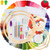 Similane Embroidery Kit 215 Pcs,100 Colors Threads,5 Pcs Embroidery Hoops,3 Pcs Aida Cloth,40 Sewing Pins,Cross Stitch Tools and Embroidery Starter Kit for Adults Beginners