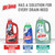 Drano EarlyAction Foamer Drain Clog Remover & Cleaner, 17oz 5-Pack