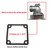 POWER PRODUCTS 10PCS Pump Gasket O-Ring Mechanical Seal For Red Lion 2" IN. 4RLAG-2H 5RLAG-2L For DuroMax XP652WP 7HP For Generac 2" 6822 6919 For Champion 2-IN Semi-Trash Water Pump 100742 100113
