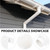 YOLUFER Drainage Connector Rainwater Drainage Gutter Downspout for Outdoor Rainwater Discharge, White