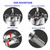 REETAI-FOUR 2-9/16'' TCT Hole Saw Kit Tungsten Carbide Tipped Hole Saw Drill Bit with Titanium-Plated Pilot Drill bit for Metal, Stainless Steel, Iron (65MM)