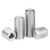 Junter 30pcs M8-1.0 x 8mm Fine Thread Flat Point Grub Socket Set Screws