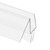 Prime-Line Frameless Shower Door Bottom Seal, 1/4 in. Glass, 36 in.