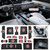 for Hyundai Tucson 2025 2026 Accessories Door Slot Mats Cup Holder Insert Coaster Center Console Liner Glove Box Cover for Hyundai Tucson Limited/Hybrid Interior Trim Non-Slip Pad 15PCS Set, Black