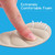 Huethy Back of Heel Cushion Pads, Adhesive Heel Grips Inserts for Boots, Loose Shoes Too Big, Reusable Heel Guards Liners for Women Men, Improve Shoe Fit, 8PCS-Beige