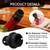 Dirvcp Vacuum Wine Stoppers 12 Pack, Silicone Wine Saver Seals