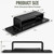 Treehouse Floating Bracket for 1.25" TAB and Lag Bolt, Stainless Steel Tree House Support Bracket, Black Powder-Coated Beam Hardware for Outdoor Platform