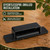 Treehouse Floating Bracket for 1.25" TAB and Lag Bolt, Stainless Steel Tree House Support Bracket, Black Powder-Coated Beam Hardware for Outdoor Platform