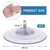Framad 6pcs 3.4"/85mm Large Suction Cups Heavy Duty with M8 Screw Nut, Extra Strong Adhesive Glass Suction Cup Hook