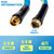 SheeChung Short Garden Hose 4FT x 5/8",Leader Hose for Hose Reel Faucet,Short Water Hose Heavy Duty,Flexible RV Rubber Hose with Male to Female Fittings,Hose Extension,3/4"Brass Fittings