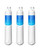 Waterdrop EDR3RXD1 Replacement for Everydrop® Filter 3, 4396841, 4396710, Kenmore® 46-9083, 46-9030, WD-F08 Refrigerator Water Filter, 3 Filters