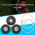 587973001 587969201 Idler Pulleys and 580364609 Aramid Belt Kit Compatible with Husqvarna/Craftsman/Poulan Pro/Jonsered/Murray/Snapper 22" Walk Behind Lawn Mowers
