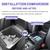 RUNROAD Center Console Organizer For 2020-2025 Ford Explorer Accessories