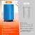 Heated Well Pressure Tank Cover Insulated, 24"D x 34"H Water Well Tank Cover Heater with Switch, Constant Heating Waterproof Insulated Pump Cover, Freeze Protection Down to -25°F