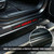 4Pcs Car Door Sill Protectors Compatible with Dodge RAM 2500 Accessories, Door Entry Guard Scuff Sill Protector Plate, Upgraded Full Coverage Carbon Fiber Leather Door Sill Stickers