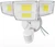 90W 10000LM LED Security Lights Motion Sensor Outdoor Lights, 4 Head Dusk to Dawn, 6500K Daylight Flood Lights Outdoor Motion Sensor, IP65 Waterproof, Motion Light for Outside, Garage, Yard, Porch