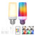 BWKVH 2PK Rechargeable Light Bulbs with Remote, Emergency Battery Operated Light Bulbs with Dual Recharging Ways, Tuned White 12 RGB Colors Optional Timer for Lamp Power Outages Camping Hurricane