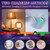 BWKVH 2PK Rechargeable Light Bulbs with Remote, Emergency Battery Operated Light Bulbs with Dual Recharging Ways, Tuned White 12 RGB Colors Optional Timer for Lamp Power Outages Camping Hurricane