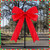 Moucuny 60x75 Inches Large Outdoor Christmas Bow, Wine Red, Style 01