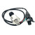 100 PSI Universal 5v Pressure Transducer Sender Sensor with Wiring Connector - 1/8 inch 27 NPT Thread Stainless Steel Pressure Sensor for Oil, Fuel, Air, Water