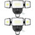 Onforu Motion Sensor Outdoor Lights, Hardwired Security Floodlights, Black